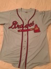 Mississippi Braves Aa Game Worn Used Jersey  9 Atlanta Braves Size 46 Milb
