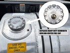 Road Superior Truck Parts 3 1 2    Locking Diesel Fuel Cap For Select Kenworths