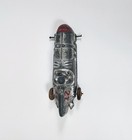 Vintage 1930 s Hubley  12 Race Car Toy Cast Iron- Original Parts repair