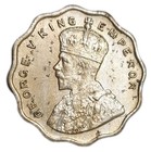 1936 British India 1 Anna Xf  Au Coin Bombay Mint Luster Km 516 George V