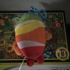 Whiffer Sniffers Chill Bill Scented Plush Rainbow Striped With Clip