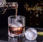 Silicone White Ice Cube Tray Ice Spheres Ball Maker  4x4cm  1 5   x1 5     Size Ball