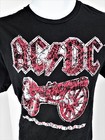Large Ac dc For Those About To Rock Black T Shirt Cannon Adult L