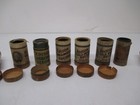 Lot 6 Vtg Antique Edison Cylinder Phonograph Records   4 Empty Tubes As Is