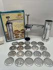 Marcato Biscuits Cookie Press - Complete Set Of 20 Discs Made In Italy 