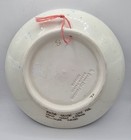 Vtg Handpainted Turkish Kutahya Pottery Ceramic 7  Wall Hanging Plate Signed 