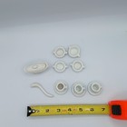 Vintage Miniature Porcelain Tea Set 13 Pc  Floral Design Dollhouse Or Display