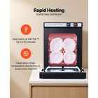 Towel Warmer Cabinet 1 1 Gal Portable Holds5l Black Spa Salon