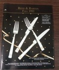 Reed   Barton 1993 Dealer Catalog Set Spring Fall Price Sheets Sterling Silver