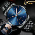 Waterproof Men s Watch Stainless Steel Quartz Analog Classic Business Wristwatch
