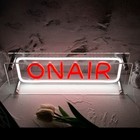 Red On Air Neon Sign Usb Led Acrylic Neon Light For Desk Decor Wall Art