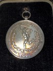 1934 Dorsetshire Labourer  Trades Union Congress Sterl Silver Medal Woman Tennis