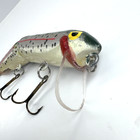 Ac Plug Vintage Wooden Lure Jointed Swimming Minnow Trout Allen S  Cole