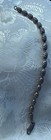 Vintage 925 Sterling Silver Twisted Barrel Bracelet 8   