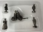 Vintage Ah18 The Americana Collection Pewter Figurines Set Of 5