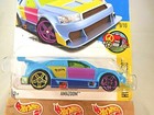 2017 Hot Wheels  113 Art Cars 9 10 Amazoom Blue W rear Yellow Pr5 -front Red Pr5