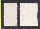 Singapore Gv1 1948 Silver Wedding Sg 31-32 Lh mint