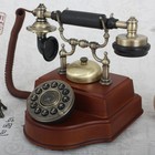 1898 Year Wood Antique Vintage Telephones Superior Quality Corded Telephone 
