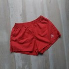 Le Coq Sportif Rare Vintage Running Shorts Red Polyester Mens Size 90