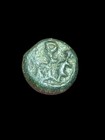 Dutch India - Pulicat Copper Cash Coin Struck 1646 Km -35 Rare 