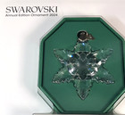New 2024 Swarovski Annual Edition Christmas Ornament Large Star Factory Sealed