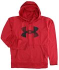 Under Armour Men s Hoodie Big Logo 1357085 Fleece Pullover Hooded Sweatshirt