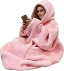 Oversized Hoodie Blanket   Wearable Sherpa Fleece Sweatshirt   Ultra Soft Cozy