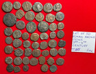 T185 Lot Of 50 Bronze  Ancient Roman Coins 3rd - 4th Century