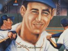 Sports Impressions 1987 Gold Edition Autographed Baseball Plate  ted Williams 