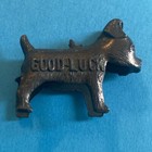 Vintage Ideal Dog Food Metal Dog Broken Loop