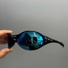Vintage Oakley X Brain Dead Eye Jacket Sunglasses Prizm Lens Y2k
