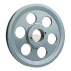 Cast Iron 7 75  Single Groove Pulley Belt A Section 4l With 1  Sheave Bushing