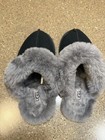 Ugg Scuffette Ii Black  Grey Woman   s Slippers Size 6 1106872  Authentic