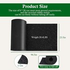 Rubber Mulch Roll For Landscaping 8 x2  Recycle Garden Barrier Edging Border Mat
