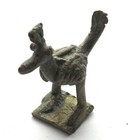 Antique African Ashanti Akan Bird Gold Weight 1700-1900 Ad Brass 25 7g 