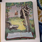 Antioch Book Plates Animals Skunk Raccoon Deer 50 Sealed Original Box Vtg