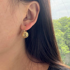 Elegant 925 Sterling Silver Pearl Drop Dangle Earrings For Women