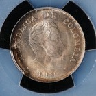 Colombia - 20 Centavos - 1941 - Pcgs Ms 65 - Top Pop 3 0