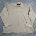 Vintage 70s Sears Shirt Mens 16 16 5 L Solid Perma Prest Dress The Mens Store