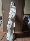 11  Angel With A Harp Ceramic Bisque Ready To Paint