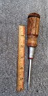 Vintage Bridgeport  Bell System  Flathead Wood Handle Screwdriver