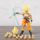 Dragon Ball Z Super Saiyan Goku Legendary Awakening Pvc Action Figure Collectibl