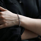 5mm Stainless Steel Figaro Chain Bracelet For Womens Mens Jewelry 7  8  9  10 
