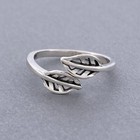 Sterling Silver Toe Ring For Women Leaf Bypass Ring Adjustable Midi Pinky Usa