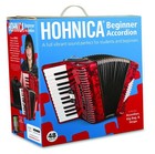 Hohner Hohnica 1304-red 48 Bass Piano Accordion W  Gig Bag And Straps