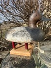 Fred Plichta Canvasback Duck Decoy Detroit  Mi Sold In Hardware Stores 1920s