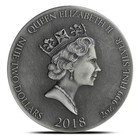 2018 The Temptation Of Jesus Biblical Series 2oz Silver Coin