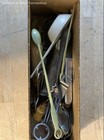 Mixed Flatware And Kitchen Utensil Lot Silver-tone Metal 23 Piece Vintage
