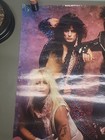 Motley Crue Theater Of Pain Rare Vintage Poster 21x35 Funky 1985  3035 Trimmed 