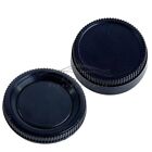 Front Body Cap   Rear Lens Cap For Nikon Af Af-s Ai F Mount Lens   Camera Dslr